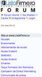 Mobile Screenshot of forum.listafirme.ro